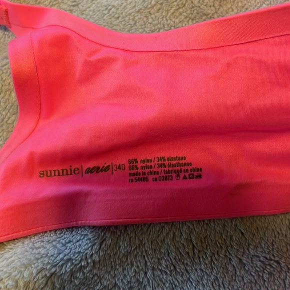 Aerie Hot Pink Sunnie Bra - Picture 4 of 7